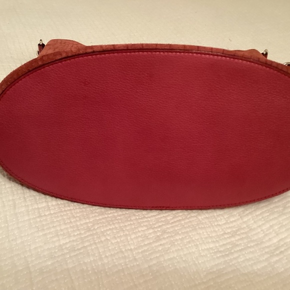 Kate Spade Arianna Larchmont Avenue Exotic Bucket Bag, Cinnabar, EUC - Picture 15 of 15